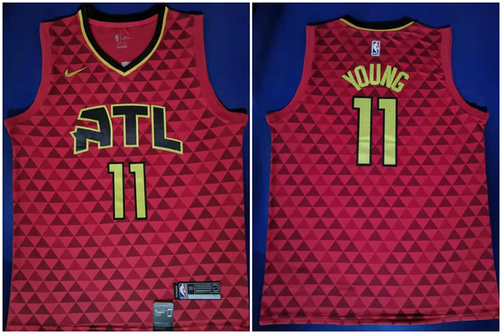 Hawks 11 Trae Young Red Nike Swingman Jersey,We sell and wholesale Hawks 11 Trae Young Red Nike Swingman Jersey on line form chian!